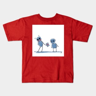 March of Robots Day 4 Kids T-Shirt